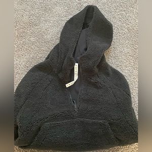 Lululemon Sherpa Scuba 1/2 Zip Black